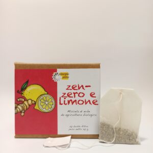 ZENZERO LIMONE - Tisana in filtro BIO